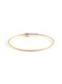 Main View - Click To Enlarge - LE GRAMME - 'Cable' Gold Silver Screw Closure Bracelet 9g