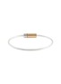Main View - Click To Enlarge - LE GRAMME - CABLE' Gold Silver Screw Closure Bracelet 9g