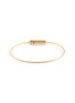 Main View - Click To Enlarge - LE GRAMME - 'CABLE' Gold Screw Closure Bracelet 7g