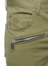  - BALMAIN - Zip pocket stripe panel cargo pants