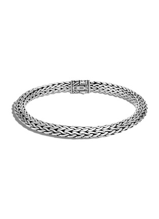 Detail View - Click To Enlarge - JOHN HARDY - CLASSIC CHAIN' STERLING SILVER WOVEN CHAIN BRACELET