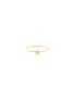 Main View - Click To Enlarge - EF COLLECTION - Diamond 14k Yellow Gold Star Ring