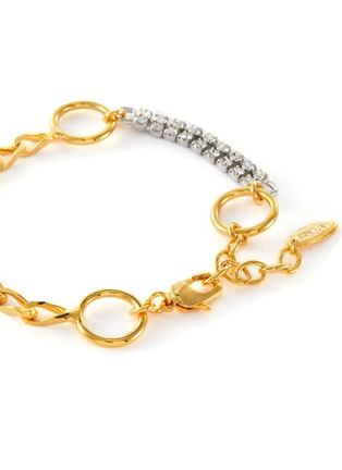 Detail View - Click To Enlarge - JOOMI LIM - GLAM RIOT' Crystal Chain Anklet