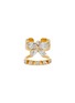 Main View - Click To Enlarge - JOOMI LIM - Crystal Butterfly Double Band Ring