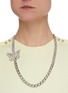 Figure View - Click To Enlarge - JOOMI LIM - Crystal Butterfly Charm Chain Necklace
