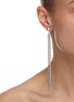 Front View - Click To Enlarge - JOOMI LIM - Crystal Chain Butterfly Asymmetrical Drop Earrings