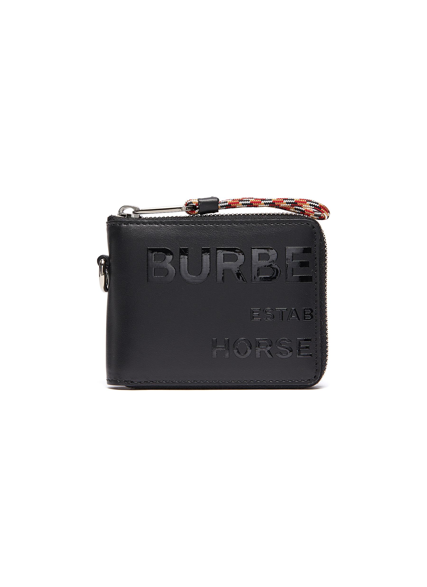 burberry print wallet