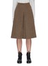 Main View - Click To Enlarge - MAISON MARGIELA - Spliced wool chevron culottes