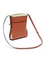 Detail View - Click To Enlarge - LOEWE - Ikebana' Bow Detail Leather Crossbody Bag