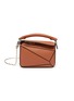 Main View - Click To Enlarge - LOEWE - Puzzle' Geometric Panel Nano Leather Bag