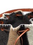 Detail View - Click To Enlarge - LOEWE - Balloon' felt panel leather bag