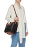 Front View - Click To Enlarge - LOEWE - Hammock'' panelled leather small tote bag