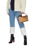 Front View - Click To Enlarge - LOEWE - Puzzle' panel small leather bag