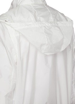  - PRADA - Tonal Logo Patch Convertible Nylon Jacket