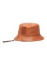 Figure View - Click To Enlarge - LOEWE - Logo Patch Leather Fisherman Hat