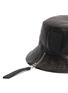 Detail View - Click To Enlarge - LOEWE - Zipped brim leather fisherman hat