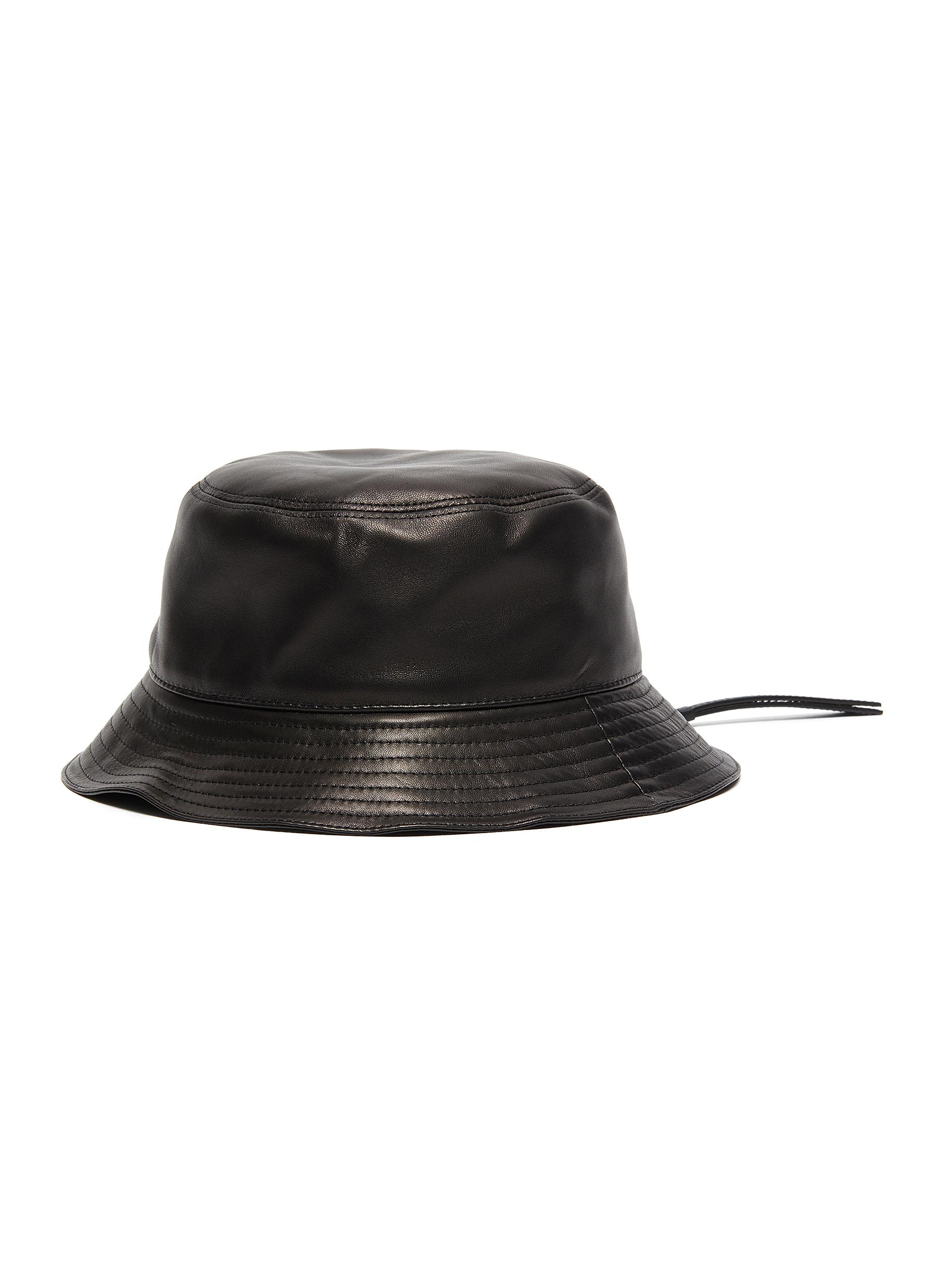 loewe leather hat