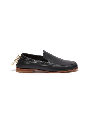 Main View - Click To Enlarge - LOEWE - Elasticated leather loafers