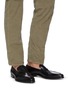 Figure View - Click To Enlarge - GEORGE CLEVERLEY - George' Chisel Toe Suede Penny Loafers