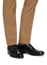Figure View - Click To Enlarge - GEORGE CLEVERLEY - Michael' Chisel Toe Calfskin Leather Oxford Shoes