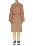Main View - Click To Enlarge - ACNE STUDIOS - Belted Wool Blend Long Coat