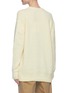 Back View - Click To Enlarge - ACNE STUDIOS - V-neck Fluffy Sweater