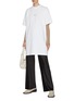 Figure View - Click To Enlarge - ACNE STUDIOS - Relaxed fit logo print T-shirt