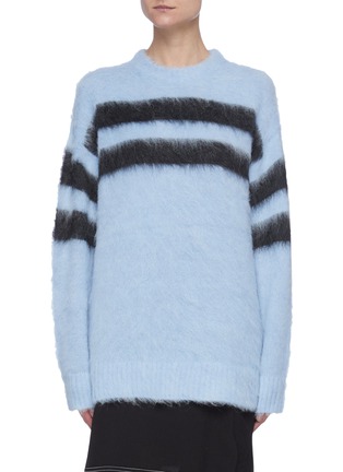 Main View - Click To Enlarge - ACNE STUDIOS - Double Block Stripe Sweater