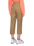 Back View - Click To Enlarge - ACNE STUDIOS - Belted Roll Up Hem Crop Pants