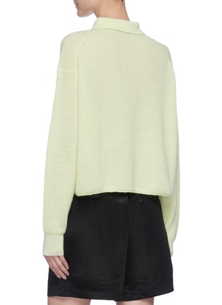 Back View - Click To Enlarge - ACNE STUDIOS - Polo Sweater