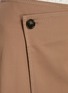 Detail View - Click To Enlarge - ACNE STUDIOS - Asymmetric waist side pleat midi skirt