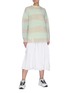 Figure View - Click To Enlarge - ACNE STUDIOS - Block striped sweater