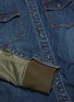  - SACAI - Underarm Contrast Panel Denim Shirt