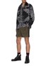 Figure View - Click To Enlarge - SACAI - Archive Print Patchwork Coach Jacket