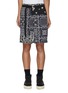 Main View - Click To Enlarge - SACAI - Belted Archive Print Patchwork Shorts