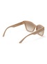 Figure View - Click To Enlarge - PRADA - Acetate frame gradient lens D frame sunglasses