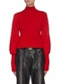 Main View - Click To Enlarge - EQUIL - PUFF SLEEVE HIGH NECK SWEATER