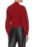 Back View - Click To Enlarge - EQUIL - Puffed Sleeves Cashmere Blend Crop Cardigan