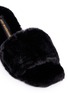 Detail View - Click To Enlarge - AVEC MODÉRATION - 'Kitzbuhel' faux fur slippers