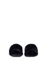 Front View - Click To Enlarge - AVEC MODÉRATION - 'Kitzbuhel' faux fur slippers