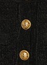  - BALMAIN - Button embellished metallic cardigan