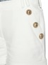  - BALMAIN - Button embellished low rise shorts