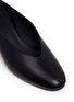 Detail View - Click To Enlarge - GRAY MATTERS - 'Mildred Egg' nappa leather mules