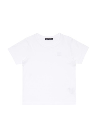 Main View - Click To Enlarge - ACNE STUDIOS - Face Patch Kids T-shirt