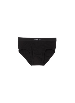 Main View - Click To Enlarge - TOM FORD - Logo Waist Jersey Brief Set