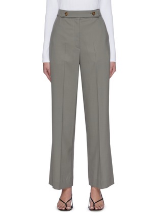 Main View - Click To Enlarge - EQUIL - Wrap Waist Front Pleat Pants