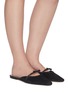 Figure View - Click To Enlarge - SAM EDELMAN - Carol' bow strap suede flats