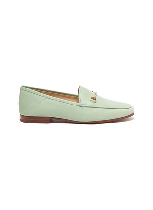 Main View - Click To Enlarge - SAM EDELMAN - Loraine' horsebit leather step-in loafers