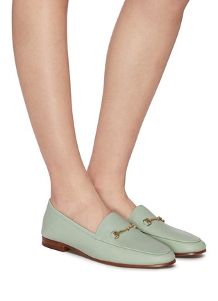 Figure View - Click To Enlarge - SAM EDELMAN - Loraine' horsebit leather step-in loafers
