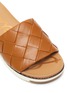 Detail View - Click To Enlarge - SAM EDELMAN - Adaley' woven band platform leather sandals